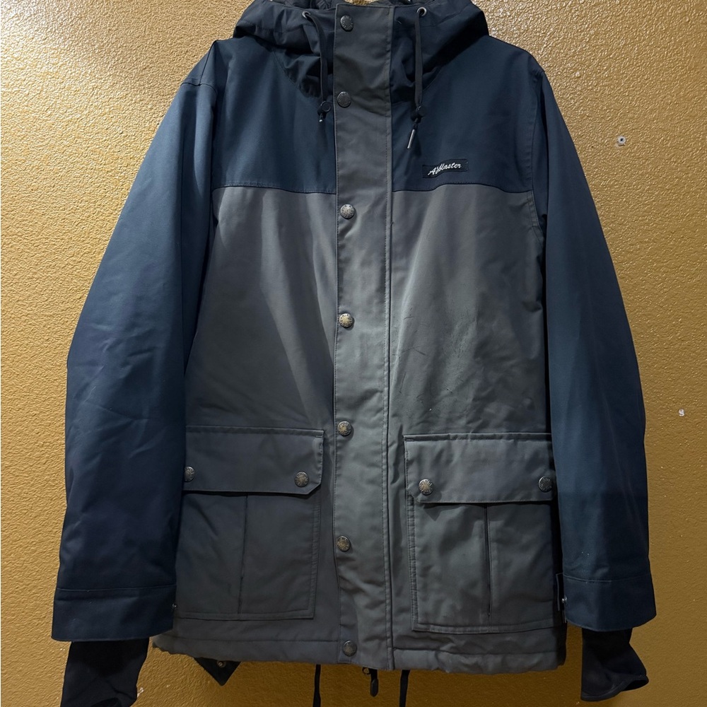 Airblaster Glacier Series Navy/Grey Winter Jacket 15k/10k